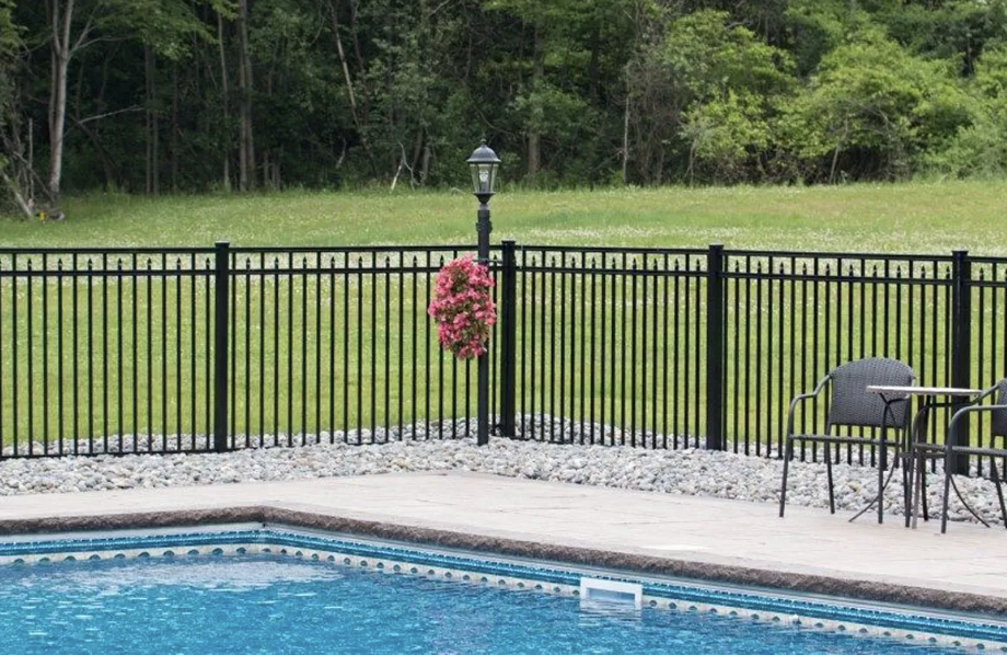 fences around a pool